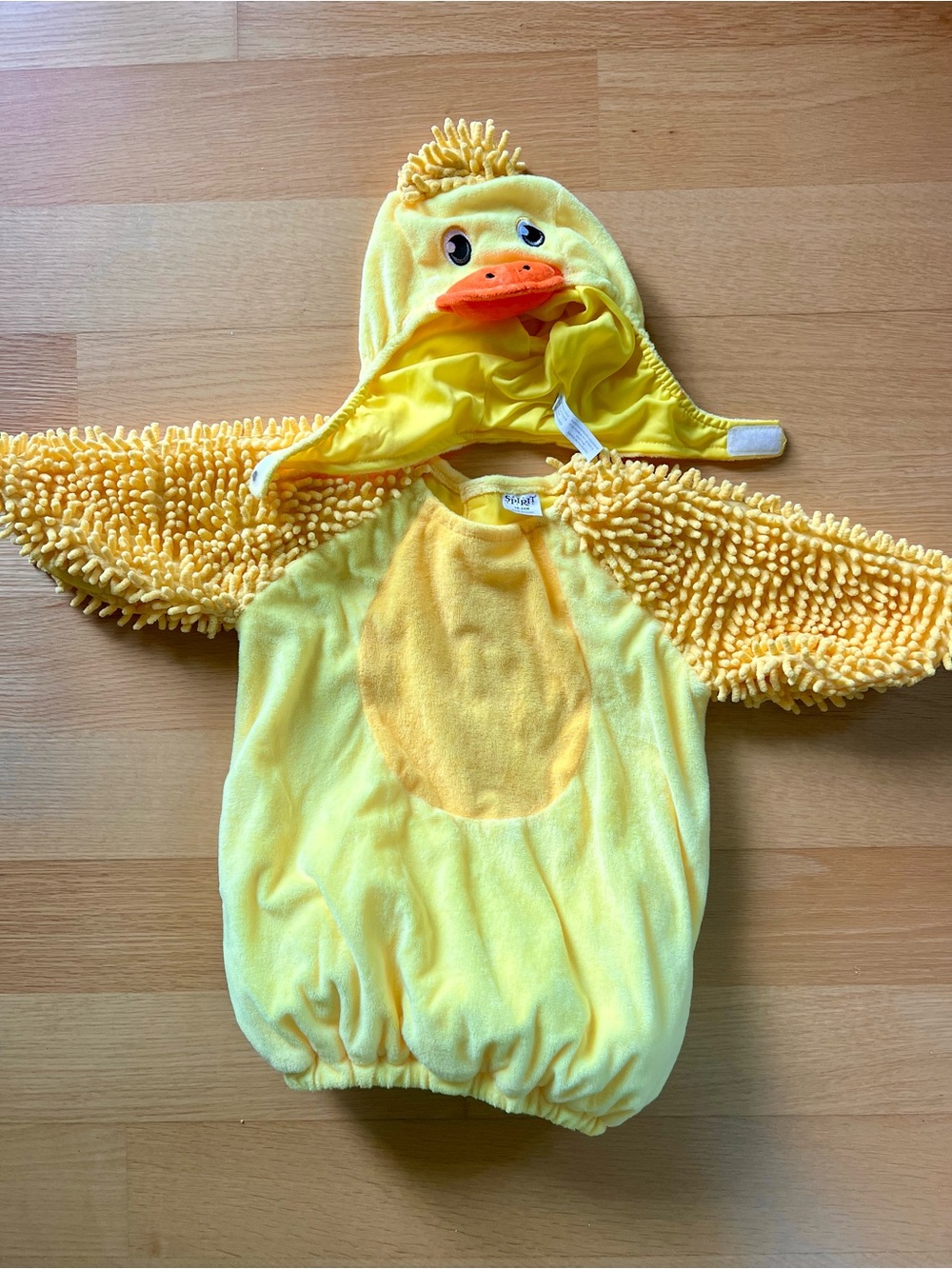 Yellow Duck Kids Costume